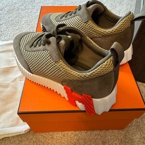 Hermes Bouncing Sneaker size 34.5 brand new with tags